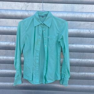 Cinch Teal button up